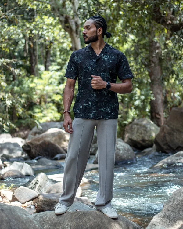 Jacquard Luxe Crest Shirt