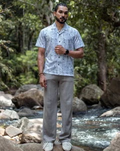 Floral Wave Luxe Shirt