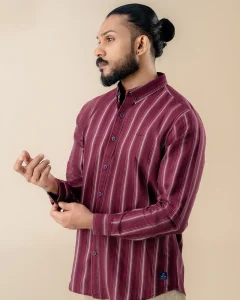 MerlotHeritage Stripe Shirt