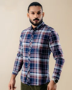 Crimson Check Shirt