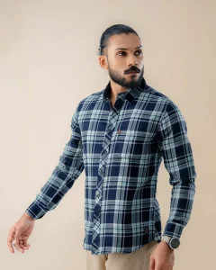 Obsidian Check Shirt