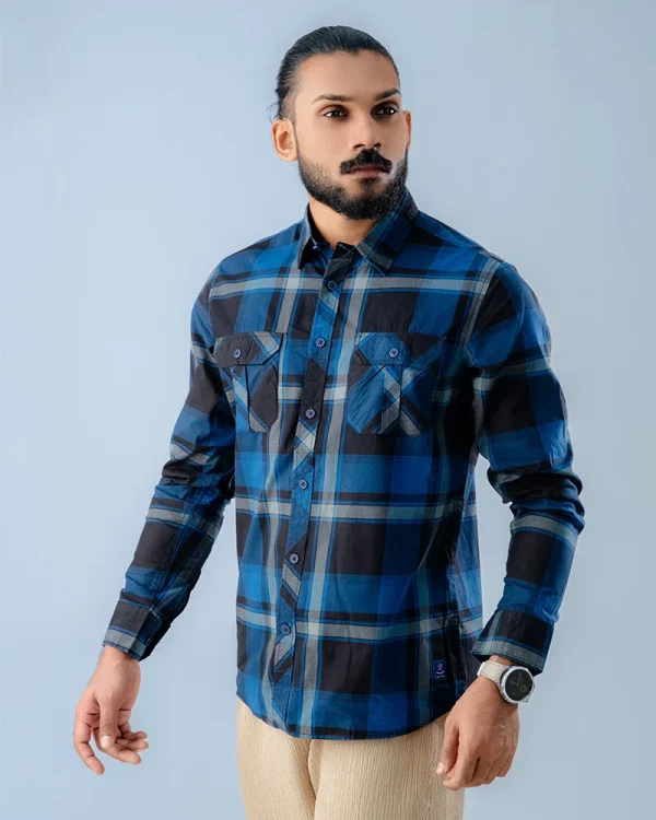 RoyalGrid Checks Shirt