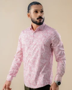 QuartzBloom Floral Shirt