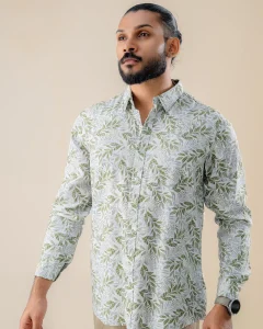 Sage Forest Premium Cotton Shirt