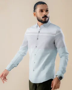 LavenderWave Stripe Shirt