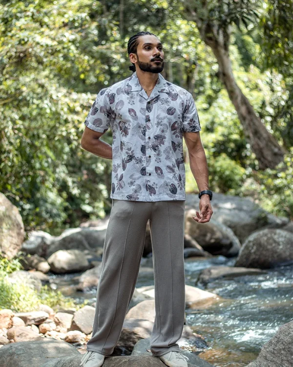 Azure Leaf Resort Shirt