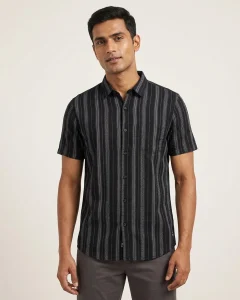 Azure Shadow Etched Short Sleeve